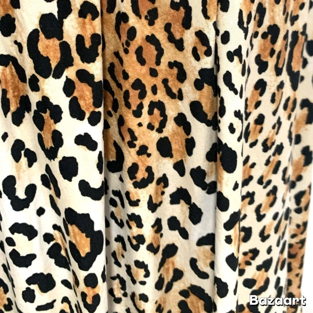Elegant Leopard Print Chemise